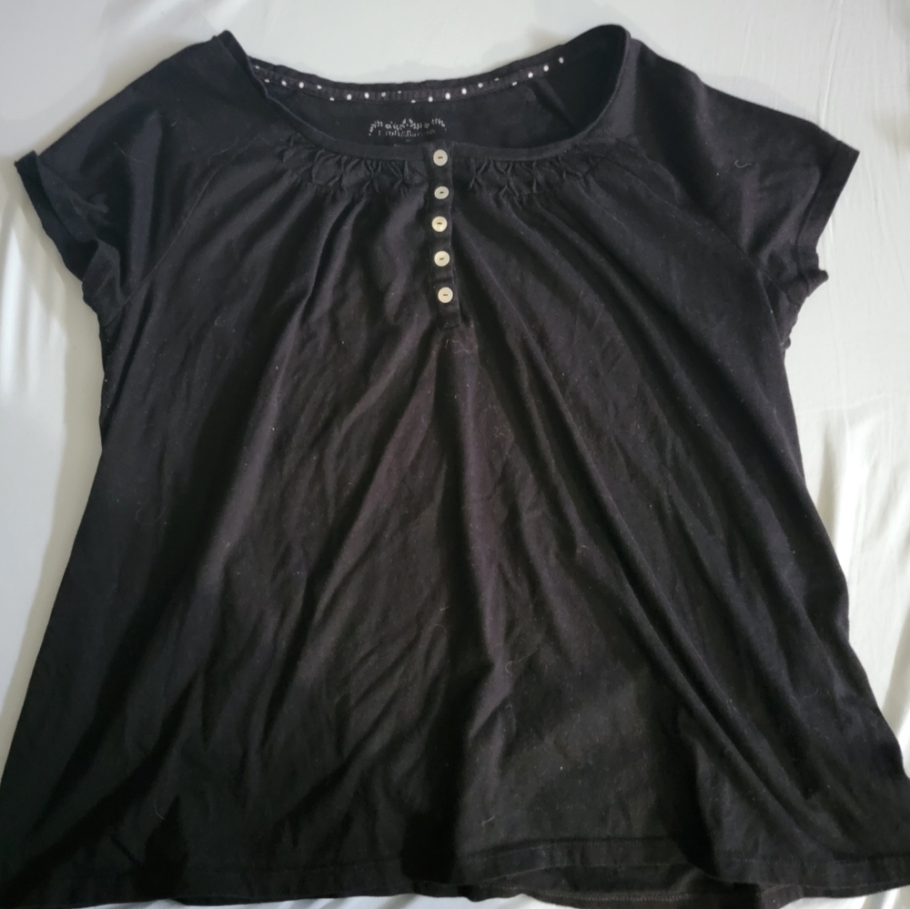 Croft & barrow Black shirt